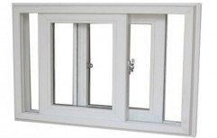 Dowell White UPVC Sliding Window