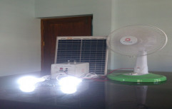 ETS Off Grid Solar Home lighting Systems, Capacity: 10W-100W, Weight: Approx.5kg