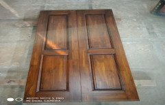 Hinged Exterior JKE Solid Wood Doors