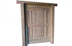 Interior,Exterior Teak Wood Wooden Carving Door, For Residential