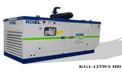 KG1-125WS HD KOEL Green Diesel Generator Set, 125 kVA