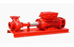 Mild Steel 3 HP Fire Fighting Pump, Max Flow Rate: Up To 3000 Lpm