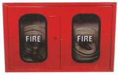 Mild Steel Double Door Fire Hose Cabinet, for Fire Safety