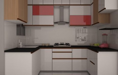 Modern U Shape Modular Kitchen