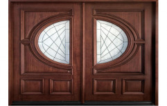 Modern Wooden Glass Door