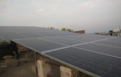 Mounting Structure Grid Tie Industrial Solar Power Plant, Capacity: 50 kw