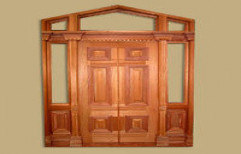 Natural Wood Door Frame