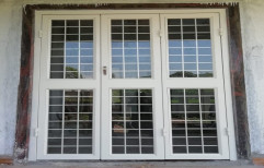 Off White French Doors, Size/Dimension: 3x7 feet