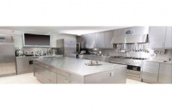 Parallel Shape Stainless Steel Modular Kitchen, Warranty: 1-5 Years