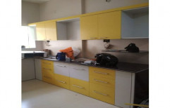 PVC Straight Modular Kitchen, Warranty: 10-15 Years