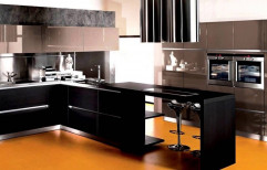 Residential Italian Modular Kitchen, Warranty: 5-10 Years