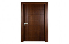 Simple Brown Wood Flush Doors