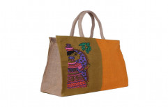 Traditional Jute Tote Bag, Size: Large
