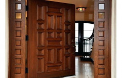 Wood Exterior Wooden Door, For Home