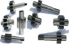 20mm To 2000 Mm Mild Steel Spur Gear Shaft, 1 To 25, Number Of Teeth: 8 To 1000
