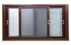 3 Track Sliding Window With Mosquito Mesh