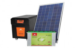 3KW Havells Off Grid Solar Power System With 4 Batteries And 3 Panels., Capacity: as req