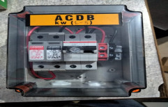 Ac Distribution Box ACDB 1 Phase 1-5KW, Voltage: 230V