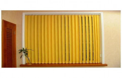 ARA Yeloow PVC Vertical Blinds for Home
