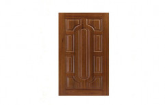 Brown Wooden Teak Door