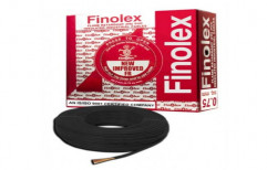 Color: Black Finolex Electrical Wires, Wire Size: 0.75 Sq. Mm
