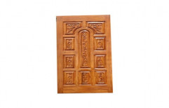 Exterior Teak Wood Carved Door