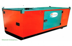 Fully Automatic Mild Steel Silent Diesel Generator, For Industrial