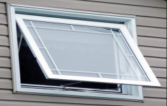 Glass Awning UPVC Casement Window