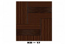 Hard Wood Multi Stripped Decorative Door, For Home