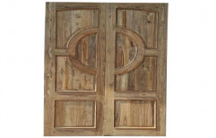 Interior Polished Sagwan Wood Doors