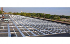 Modular Hot Dip 4 mm Solar Panel Mounting Structure, Size: Up To 20 Ft