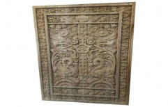 Narayani Woods Exterior Wooden Carving Membrane Door