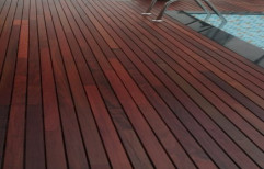 Outdoor Grade Random Length IPE Decking Flooring, For Outdoor & Nearby Swimming Pool, Thickness: 20mm