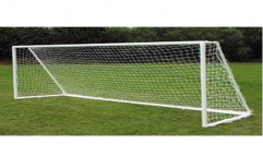 Own White Football Goal Post, For Sports, Size: 24' X 8'