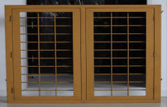 Powder Coated GW2 Steel Window, For Home, Size/Dimension: 100 X 140mm