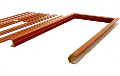 Rectangular Marandi Wood Door Frame