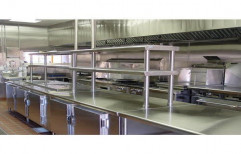 Stainless Steel Commercial Modular Kitchen