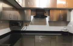 Stainless Steel Kitchen, For Residential, Material Grade: Ss 304