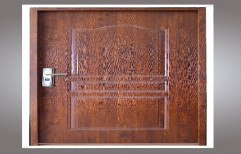 Standard Brown Steel Door, For Home, Single
