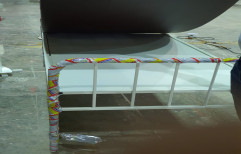 Standard Mild Steel Hospital Bed, Size/Dimension: 3*6