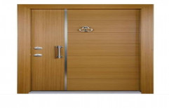 Teak Wood Panel Door, Size: 81x39 Inch