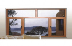 Termite Free Brown Teak Wood Window, Rectangular, Size/Dimension: 4-5 Feet
