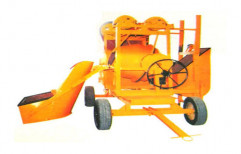 Tilting Drum Mixer Electric Engine Concrete Mixer, Packaging Type: Manufacturer, Capacity: 1 BAG