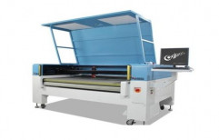 Two-Heads Intelligent Auto Feeding Laser Cutting Machine With Super Camera For Digital Printing