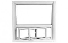 White Modern Combination Window