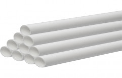 White UPVC Solvent Weld Push Type Pipes, Size: 2 Inch