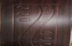 Wooden door membrane door