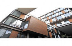 15 Feet Thermo Ash Wooden Cladding, For Office, Thickness: 22 Mm