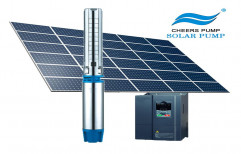 70 meter Three Phase 2HP Solar Submersible Pumps