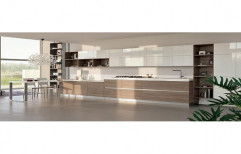 A Wide Range Of Colors Available Veneer Modular Kitchen